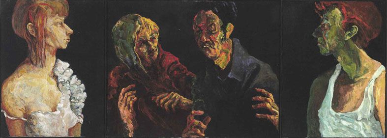 Bruno Ritter: Profile - Triptychon