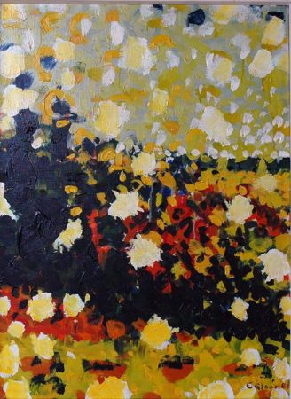 Erwin Gloor: Randenlandschaft im Herbst