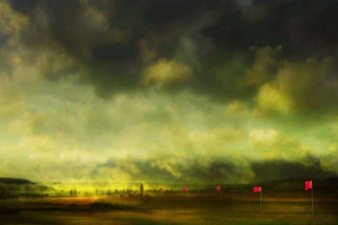 Ernst Thoma: Ausserhalb der Zeit II (zwei Werke mit identischem Titel)