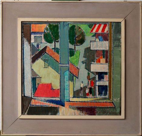 Werner Schaad: Blick durchs Fenster
