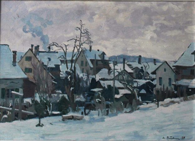 Hans Bührer: Hinterhäuser in Neuhausen