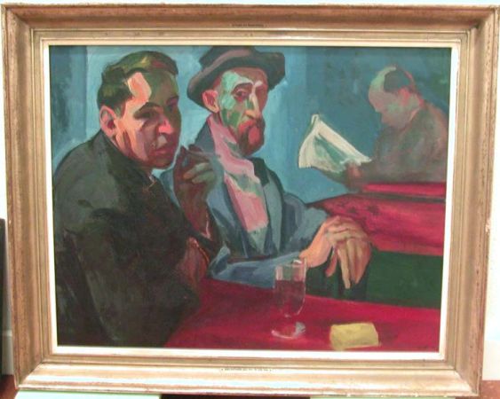 Hans Rippmann: Im Café