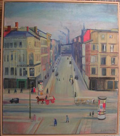 Eugen Meister: Strasse in Berlin