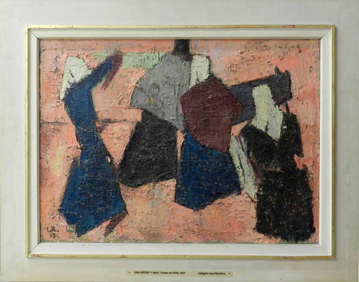 Carl Roesch: Frauen im Feld (Komposition 1959), 1959