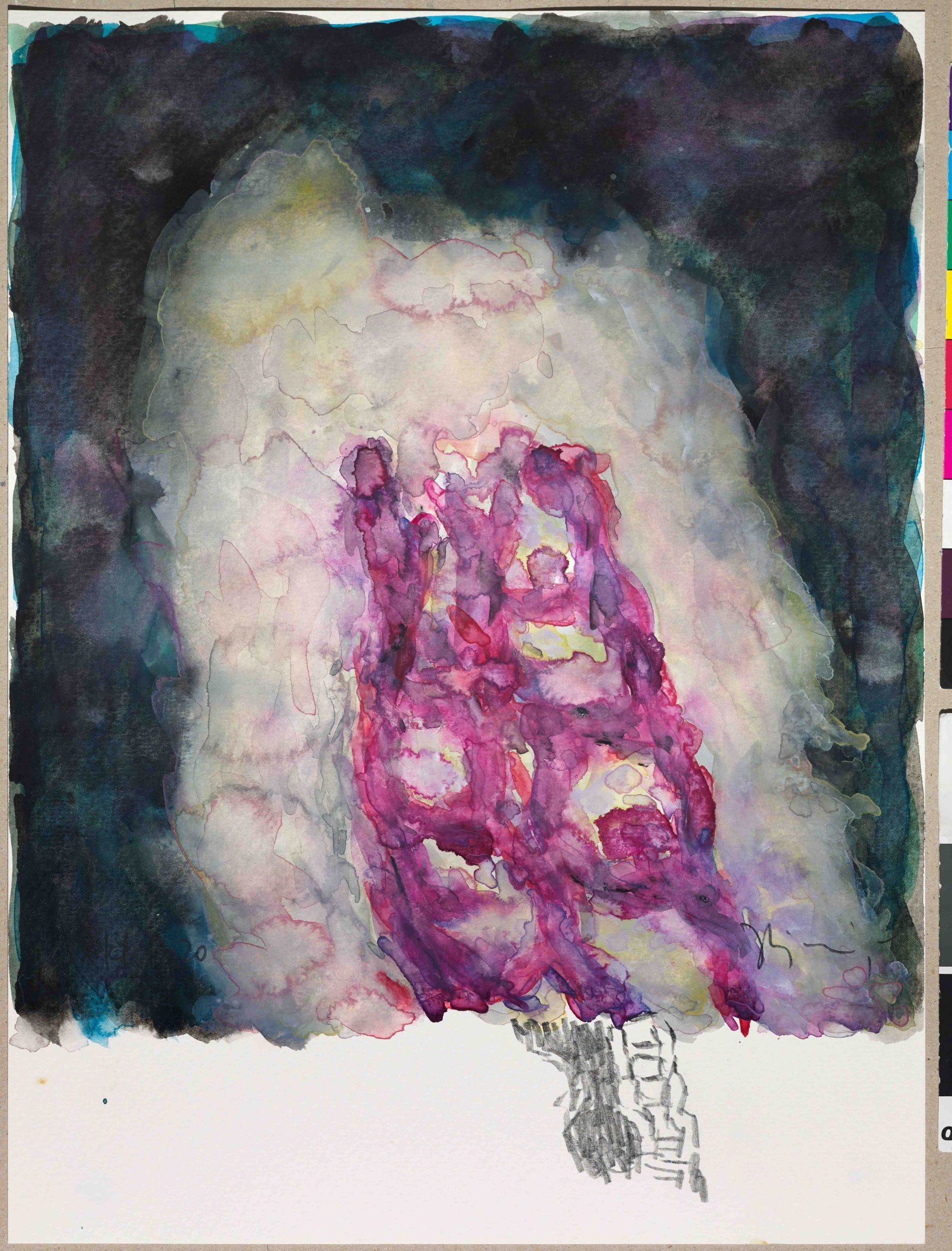Velimir_Ilisevic._Lichtquelle_Aquarell_und_Bleistigt_auf_Papier.B10633_001.jpg