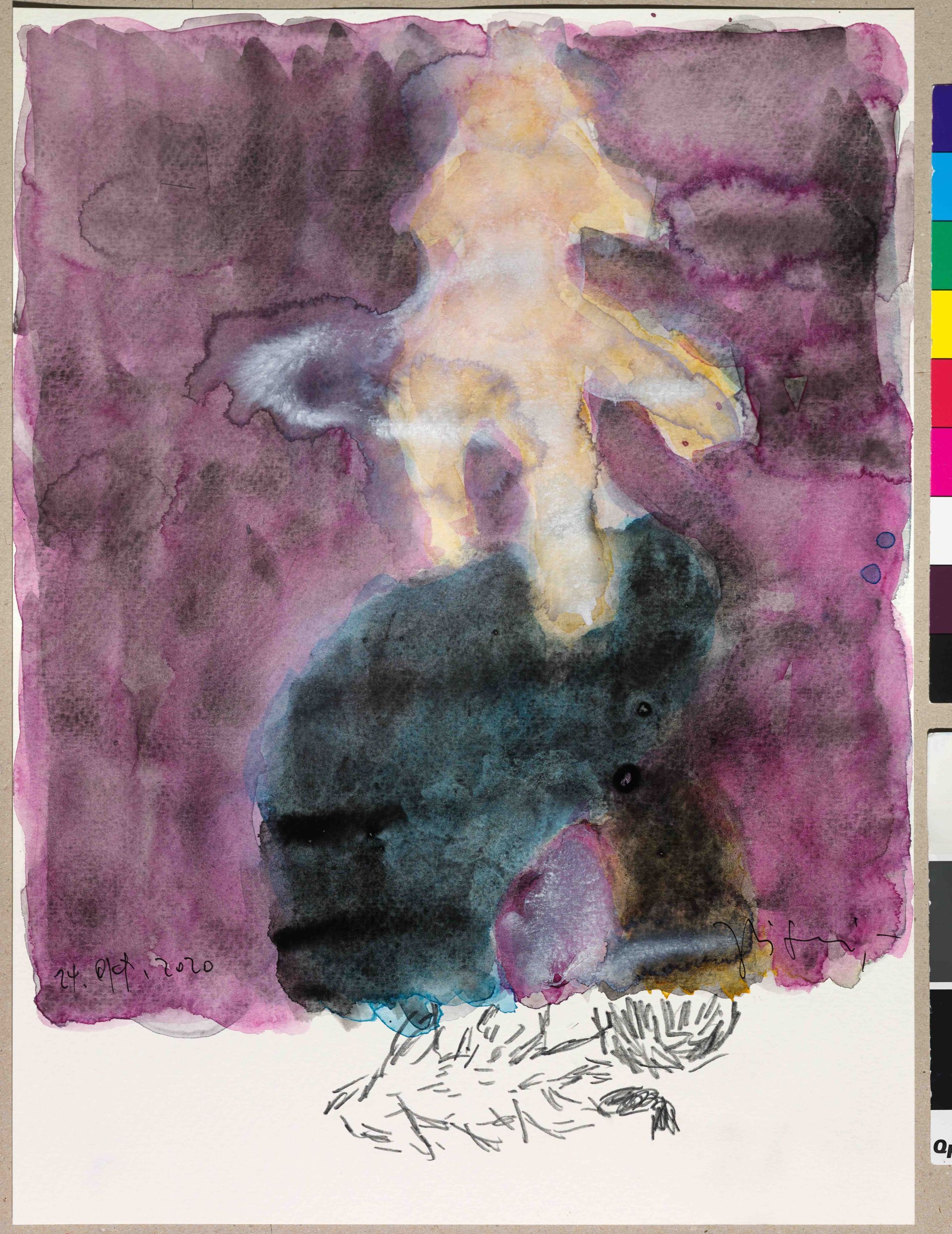 Velimir.Ilisevic._Silhouetten_Aquarell_und_Bleistift_auf_Papier.2.B10632_001.jpg