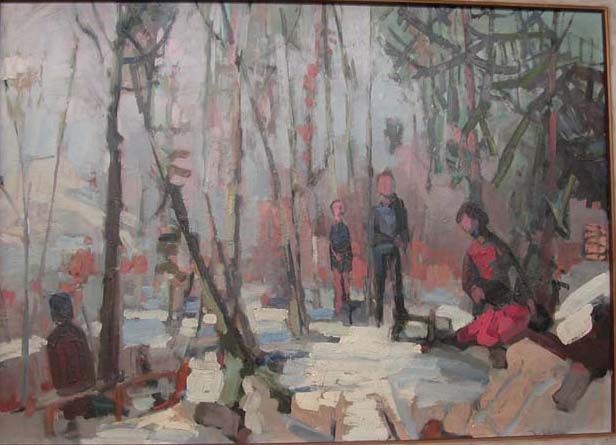 Hermann Knecht: Winterwald