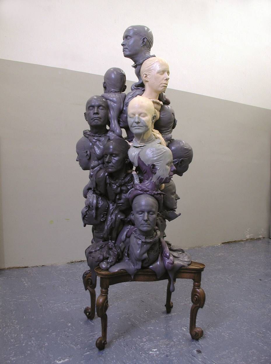 Maya Bringolf: Skulptur 'Crowd', 2011